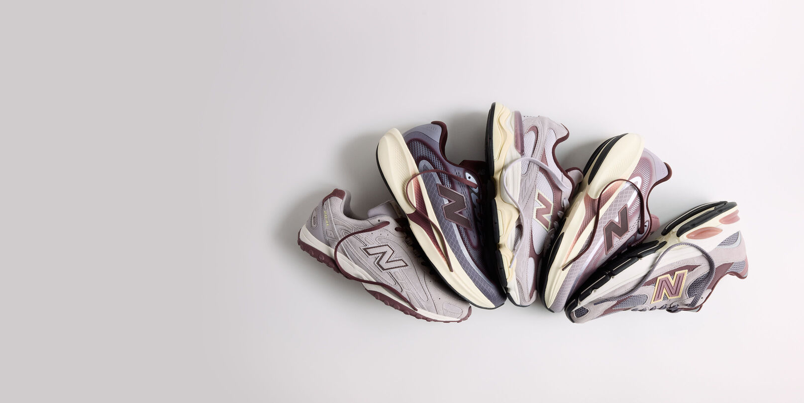 New Balance Member product pack featuring the 204L, Ellipse, 2010 and 9060. 
